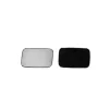 Miroir Glace rétroviseur extérieur gauche pour BMW Serie 5 E34 1988-1994, chromé, Neuf