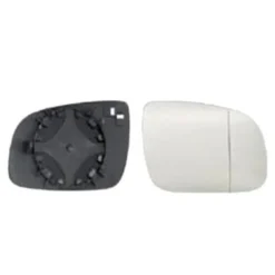 Miroir Glace rétroviseur extérieur droit pour VOLKSWAGEN POLO III phase 2, 1999-2001, Modèle Petit, avec support de fixation, Neuf