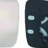 Miroir Glace rétroviseur gauche pour VOLKSWAGEN TRANSPORTER T5, 2003-2009, asphérique, à clipser