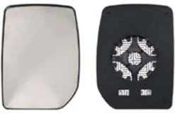 Miroir Glace rétroviseur gauche pour FORD TRANSIT Mk7, 2006-2014 verre supérieur dégivrant à clipser