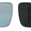 Miroir Glace rétroviseur gauche pour AUDI A3 I ph.1, 1996-2000, (grand), bleu, dégivrant, asphérique