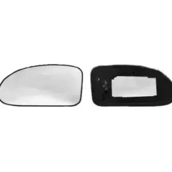 Miroir Glace rétroviseur gauche pour FORD FOCUS I phase 2, 2001-2004, clips rectangulaire, Neuf