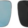 Miroir Glace rétroviseur gauche pour AUDI A6 I 1994-1997, dégivrant, bleu, Mod. Grand, Neuf