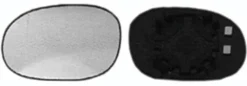 Miroir Glace rétroviseur gauche pour CITROËN XSARA PICASSO phase 2, 2004-2010 asphérique, à clipser