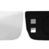 Miroir Glace rétroviseur gauche pour PEUGEOT EXPERT II 2007-2016, verre inférieur, à coller