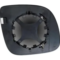 Miroir Glace rétroviseur gauche pour VOLKSWAGEN TRANSPORTER T5, 2013-2015 (108 mm), asphérique, à clipser