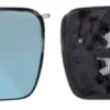 Miroir Glace rétroviseur gauche pour PEUGEOT 407, 2004-2011, asphérique, Neuf