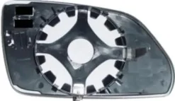 Miroir Glace rétroviseur gauche pour VOLKSWAGEN POLO IV phase 2, 2005-2009, à clipser, Neuf