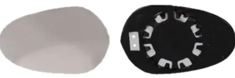Miroir Glace rétroviseur gauche ou droite pour LANCIA YPSILON I ph. 2, 2006-2010, dégivrant, Neuf