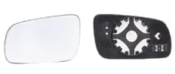Miroir Glace rétroviseur gauche pour VOLKSWAGEN PASSAT B5 ph. 2 2000-2003, asphérique, Mod. Grand