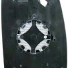 Miroir Glace rétroviseur gauche pour NISSAN NV400 depuis 2011, verre supérieur, dégivrant, à clipser