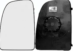 Miroir Glace rétroviseur gauche pour PEUGEOT BOXER II ph.2 depuis 2014 >, verre supérieur, dégivrant