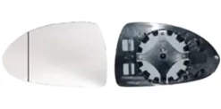 Miroir Glace rétroviseur gauche pour OPEL CORSA D phase 2, 2011-2014, asphérique, à clipser, Neuf