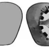 Miroir Glace rétroviseur gauche pour SEAT IBIZA III phase 1, 2002-2006, asphérique, à clipser, Neuf