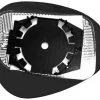 Miroir Glace rétroviseur gauche pour LANCIA YPSILON I ph. 2, 2010-2011, dégivrant, Neuf