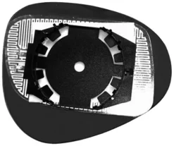 Miroir Glace rétroviseur gauche pour LANCIA YPSILON I ph. 2, 2010-2011, dégivrant, Neuf
