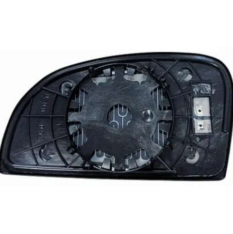Miroir Glace rétroviseur gauche pour HYUNDAI GETZ phase 1 2002-2005, convexe, dégivrant, chromé, Neuf