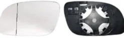 Miroir Glace rétroviseur gauche VOLKSWAGEN TOURAN I phase 2 2006-2010 dégivrant asphérique à clipser