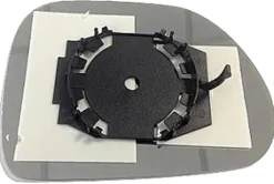 Miroir Glace rétroviseur gauche pour FIAT 500L phase 1, 2012-2017, asphérique, à clipser, Neuf