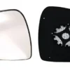 Miroir Glace rétroviseur gauche pour MERCEDES VITO II ph.1 (W639), 2003-2010, dégivrant, asphérique