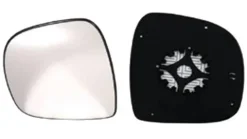 Miroir Glace rétroviseur gauche pour MERCEDES VITO II ph.1 (W639), 2003-2010, dégivrant, asphérique
