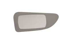 Miroir Glace rétroviseur gauche pour OPEL MOVANO II, 2010-2019, verre inférieur, à coller