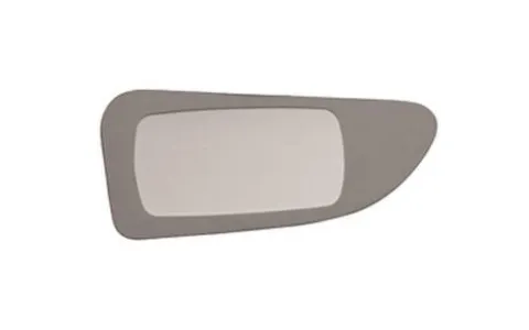 Miroir Glace rétroviseur gauche pour OPEL MOVANO II, 2010-2019, verre inférieur, à coller