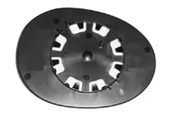 Miroir Glace rétroviseur gauche pour PEUGEOT 107 phase 1, 2005-2008, à clipser, Neuf