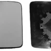 Miroir Glace rétroviseur gauche pour FORD TRANSIT CONNECT I phase 1, 2002-2006, verre supérieur,