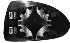 Miroir Glace rétroviseur gauche pour OPEL CORSA D ph.1, 2006-2010, dégivrant, asphérique, à clipser