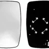 Miroir Glace rétroviseur gauche pour CITROËN JUMPY II 2007-2016, à clipser, Neuf