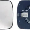 Miroir Glace rétroviseur gauche pour RENAULT TWINGO II phase 2, 2012-2014, dégivrant, asphérique
