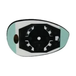 Miroir Glace rétroviseur gauche pour ABARTH 500, 595-695 depuis 2008, à clipser, Neuf