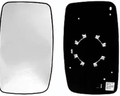 Miroir Glace rétroviseur gauche pour FIAT SCUDO II 2007-2016, à clipser, Neuf