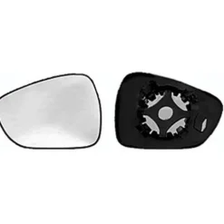Miroir Glace rétroviseur gauche pour PEUGEOT 508 I phase 1, 2011-2014, dégivrant, à clipser, Neuf