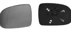Miroir Glace rétroviseur gauche pour OPEL CORSA C phase 2, 2003-2006,aspherique/chromèe, Neuf