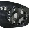 Miroir Glace rétroviseur gauche pour OPEL MERIVA B phase 2, 2013-2017, dégivrant, asphérique, à