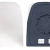 Miroir Glace rétroviseur gauche pour IVECO DAILY, 2009-2011, Plaque supérieure, Neuf