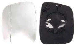 Miroir Glace rétroviseur gauche pour FIAT FIORINO III, 2008-2016, asphérique, à clipser, Neuf