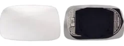 Miroir Glace rétroviseur gauche pour TOYOTA YARIS I phase 1, 1999-2003, dégivrant, à clipser ronde, Neuf
