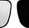 Miroir Glace rétroviseur gauche pour PEUGEOT BOXER II ph.2 depuis 2014 > verre inférieur, à clipser