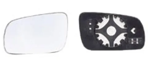 Miroir Glace rétroviseur gauche pour VOLKSWAGEN GOLF IV, 1998-2003, asphérique, à clipser, Neuf