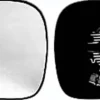 Miroir Glace rétroviseur gauche pour BMW X3 F25 2012-2015, dégivrant, asphérique, bleu, Neuf