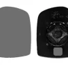 Miroir Glace rétroviseur gauche pour OPEL VIVARO I phase 2, 2006-2014, verre supérieur, à clipser