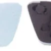 Miroir Glace rétroviseur gauche pour AUDI A6 II ph. 1 1997-2001, bleu dégivrant, asphérique, Neuf