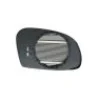 Miroir Glace rétroviseur gauche pour CITROËN SAXO phase 2 1999-2003, asphérique, à clipser, Neuf