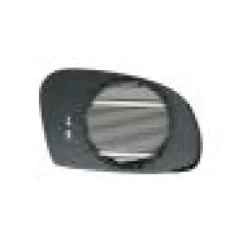 Miroir Glace rétroviseur gauche pour CITROËN SAXO phase 2 1999-2003, asphérique, à clipser, Neuf