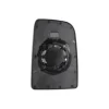 Miroir Glace rétroviseur gauche VOLKSWAGEN CRAFTER, 2006-2011, verre supérieur, dégivrant, à clipser