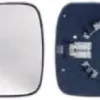Miroir Glace rétroviseur gauche pour RENAULT CLIO III ph.2 2009-2012 dégivrant asphérique, à clipser