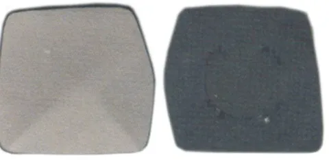 Miroir Glace rétroviseur gauche pour FIAT SCUDO I phase 2, 2004-2006, (manuel), à clipser, Neuf